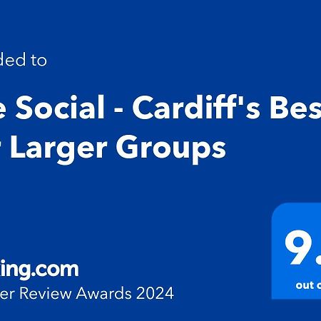 The Social - Cardiff'S Best For Larger Groups Bagian luar foto